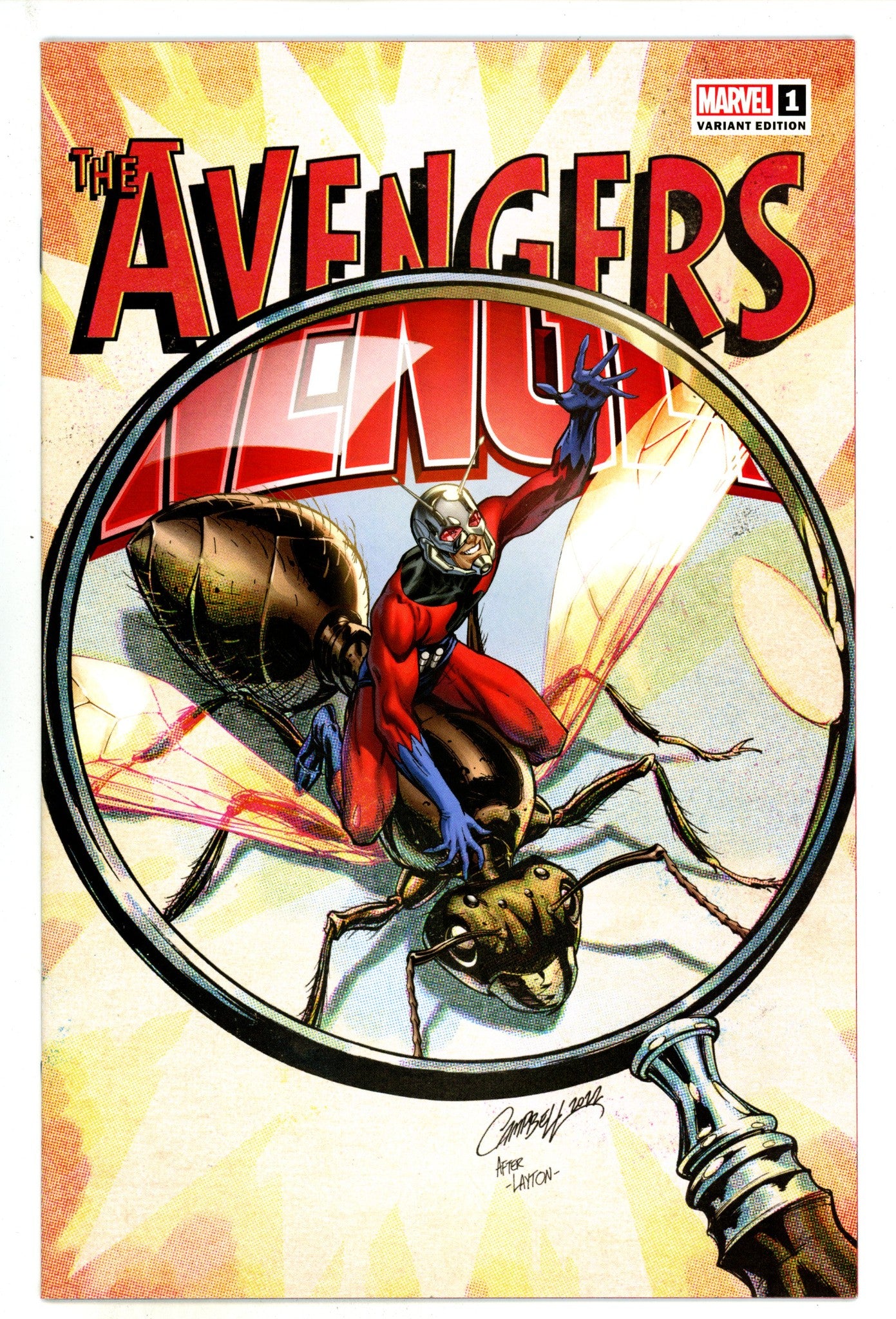 All-Out Avengers 1 High Grade (2022) Campbell Variant 
