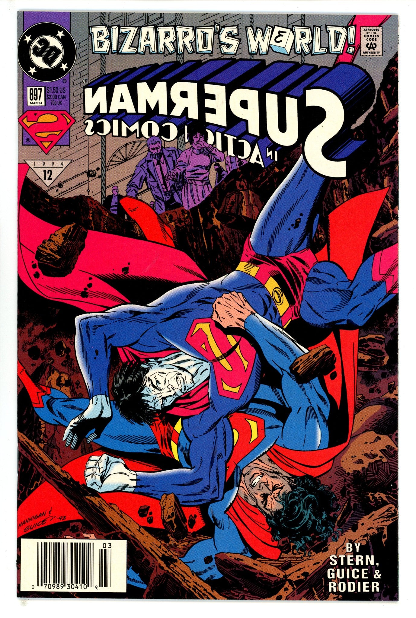 Action Comics Vol 1 697 Newsstand NM (1994)