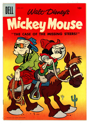 Walt Disney's Mickey Mouse 53 NM- (9.2) (1957) 