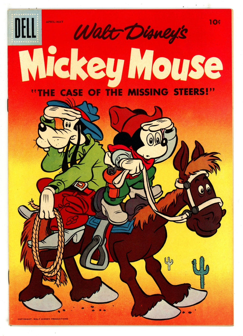 Walt Disney's Mickey Mouse 53 NM- (9.2) (1957) 