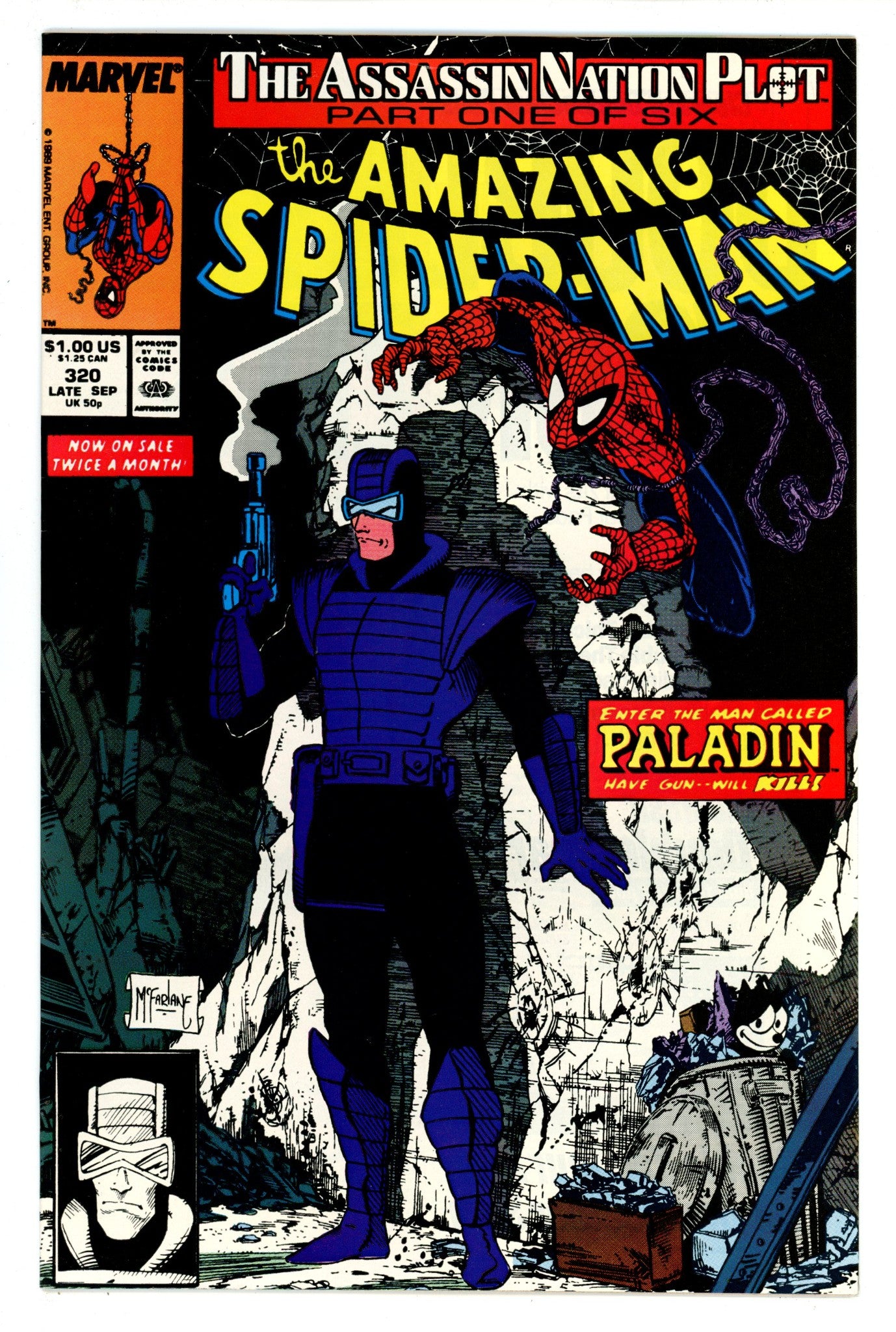 The Amazing Spider-Man Vol 1 320 FN/VF (7.0) (1989) 