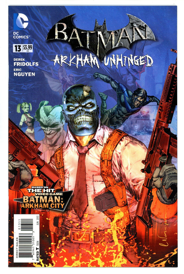 Batman: Arkham Unhinged 13 High Grade (2013)