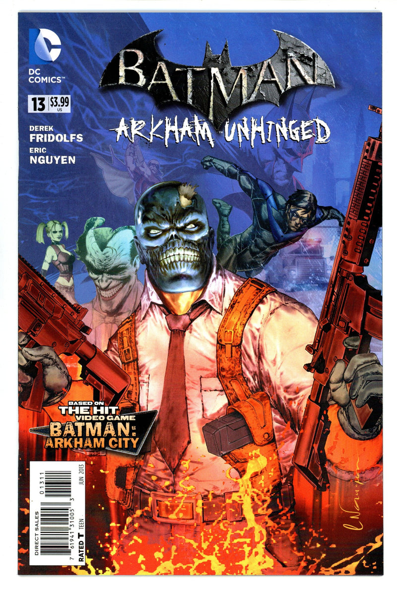 Batman: Arkham Unhinged 13 High Grade (2013) 
