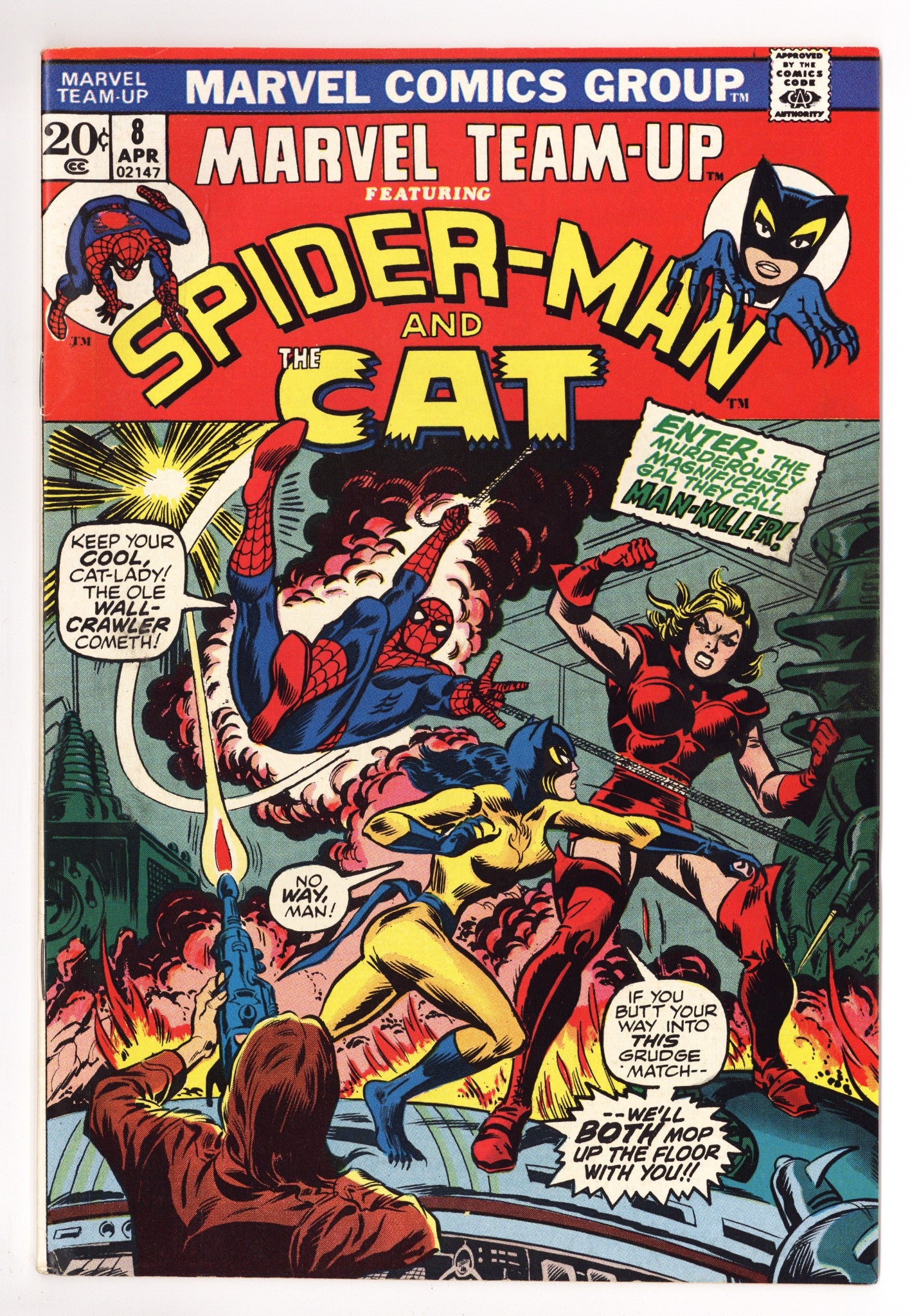 Marvel Team-Up Vol 1 8 VF- (7.5) (1973) 