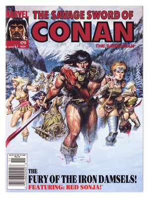 The Savage Sword of Conan Vol 1 179 Mid Grade (1990) Newsstand
