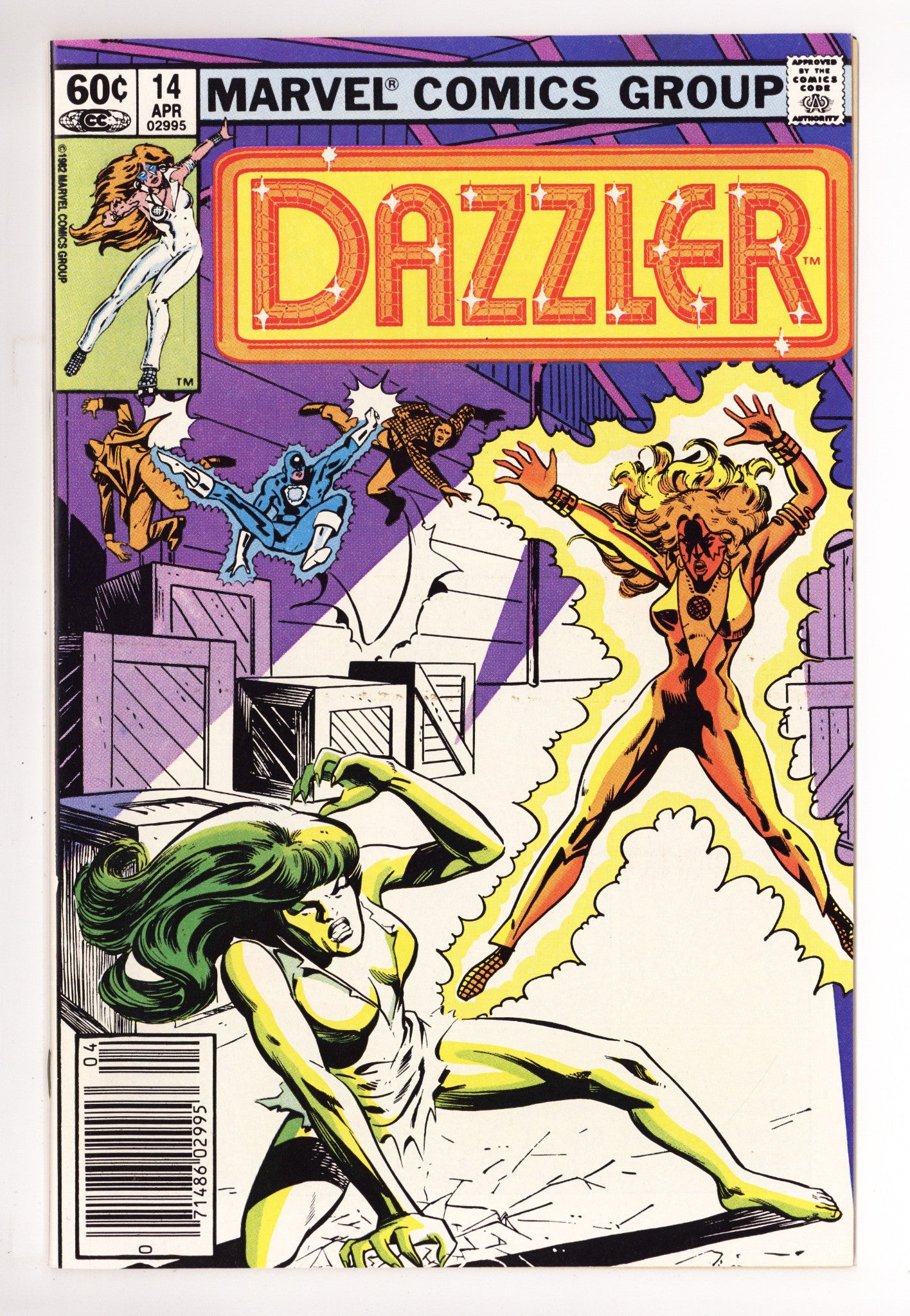 Dazzler Vol 1 14 High Grade (1982) Newsstand 