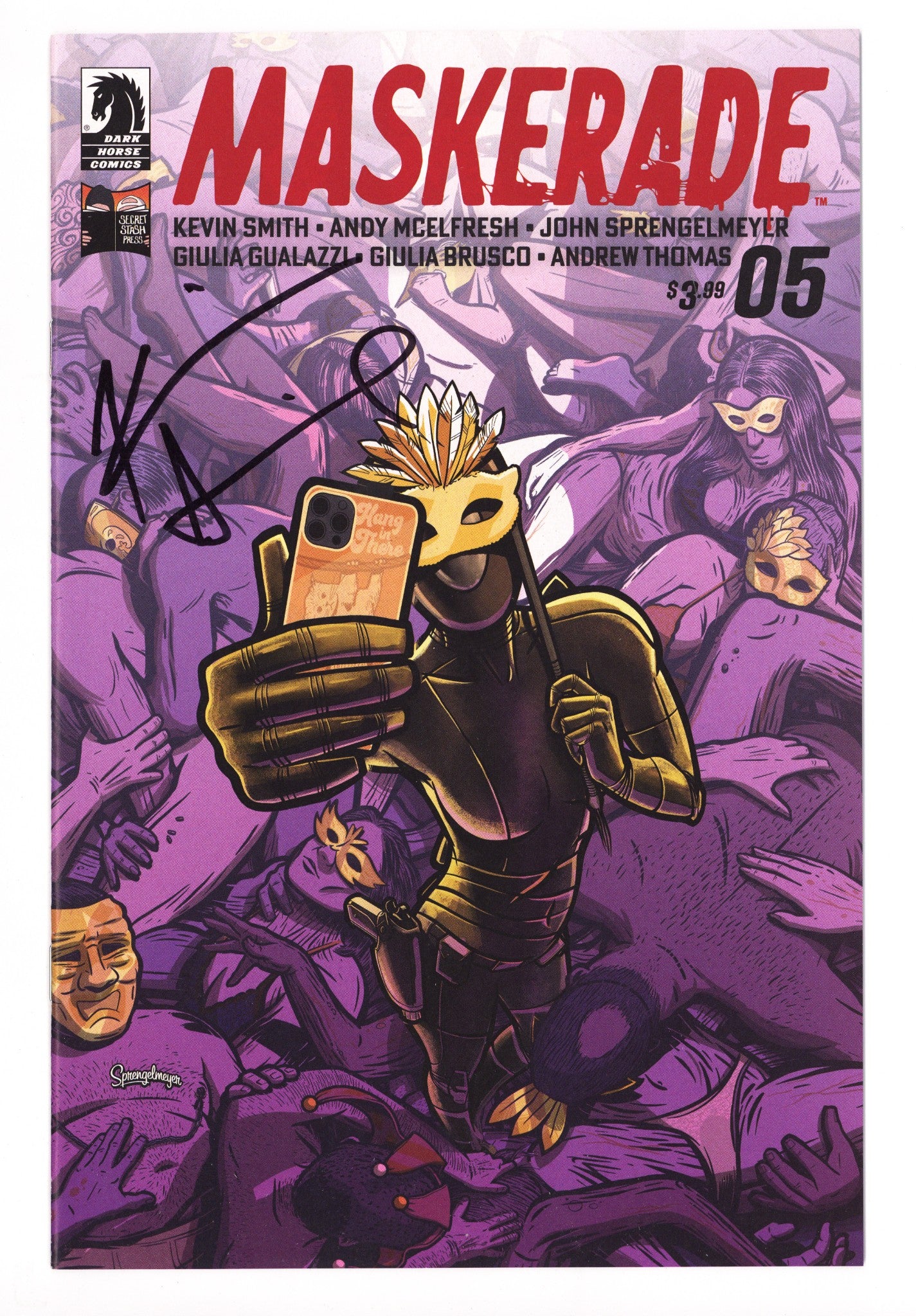 Maskerade 5 High Grade (2023) Signed x1 Cover Kevin Smith 