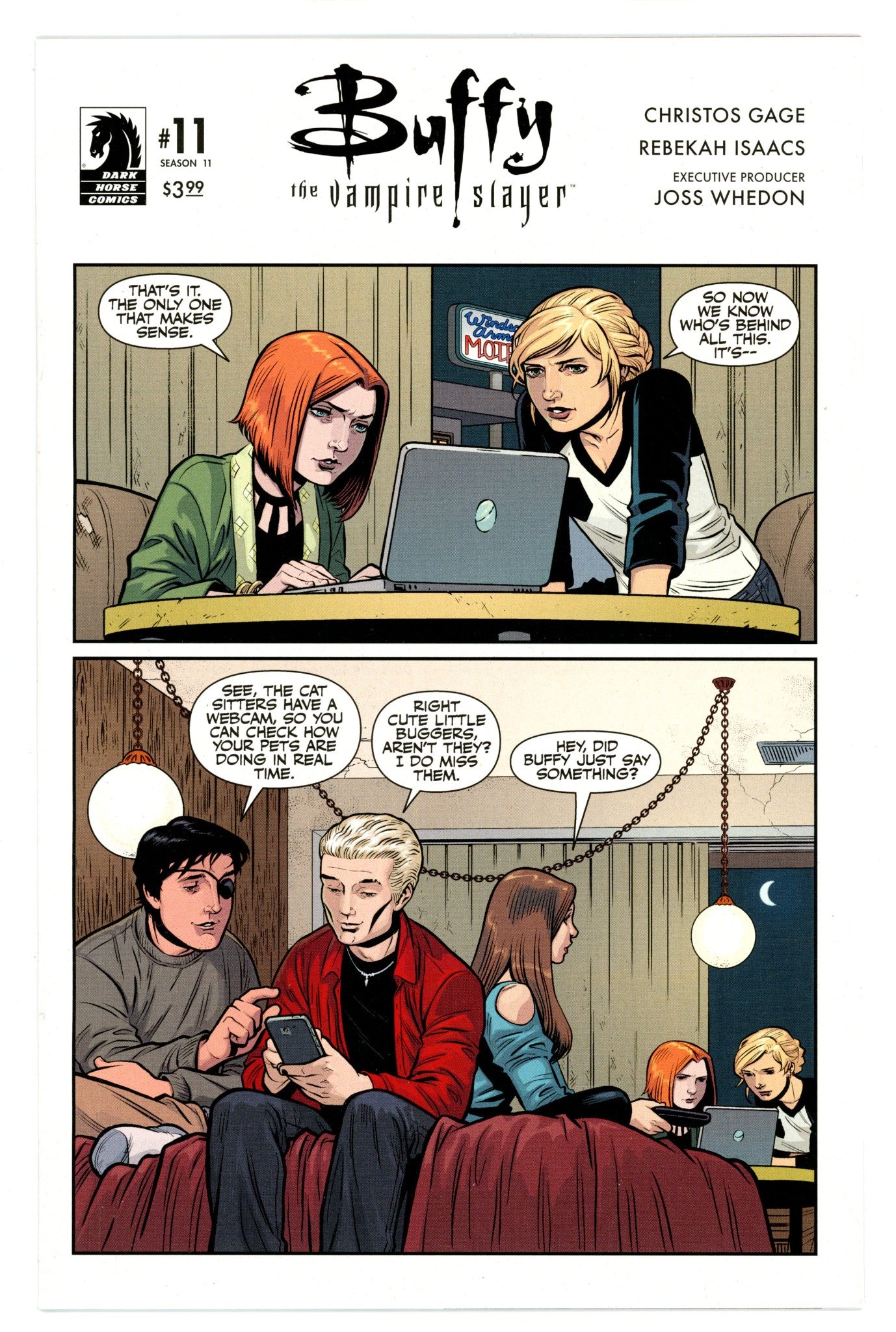 Buffy the Vampire Slayer Season 11 11 NM- (9.2) (2017) Isaacs Variant 