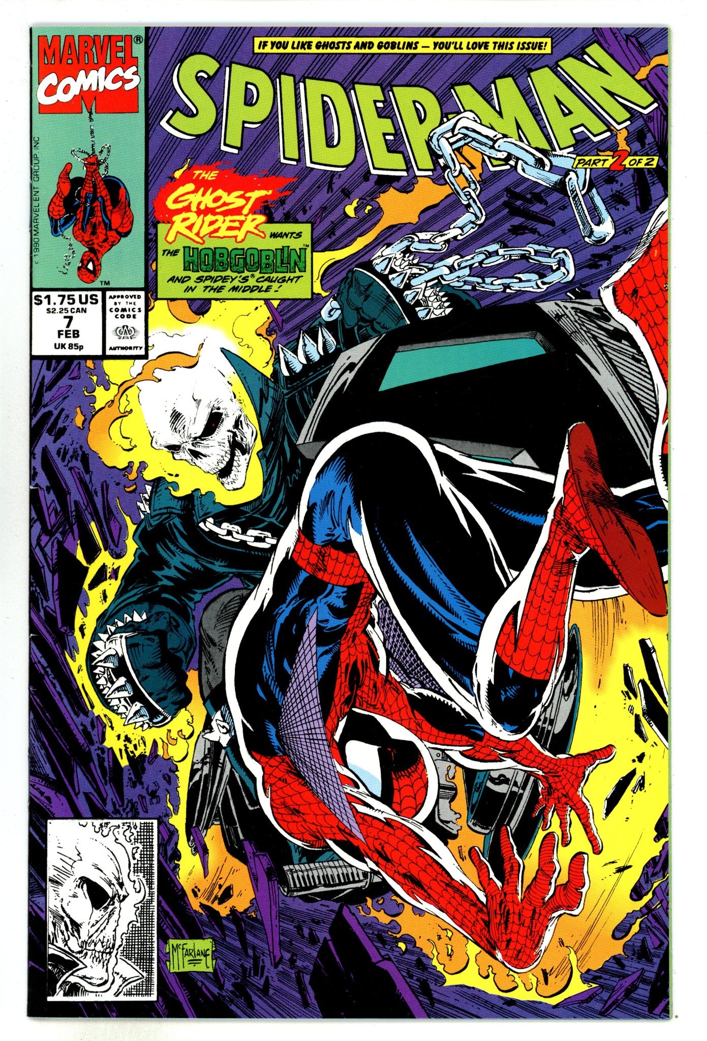 Spider-Man Vol 1 7 High Grade (1991) 