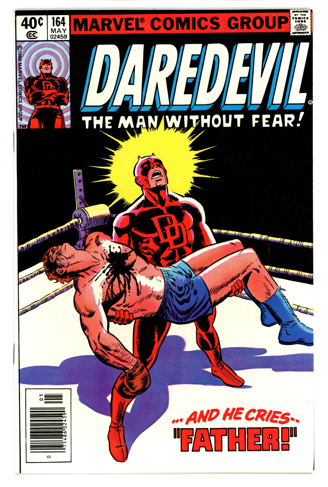 Daredevil Vol 1 164 FN/VF (7.0) (1980) Newsstand 
