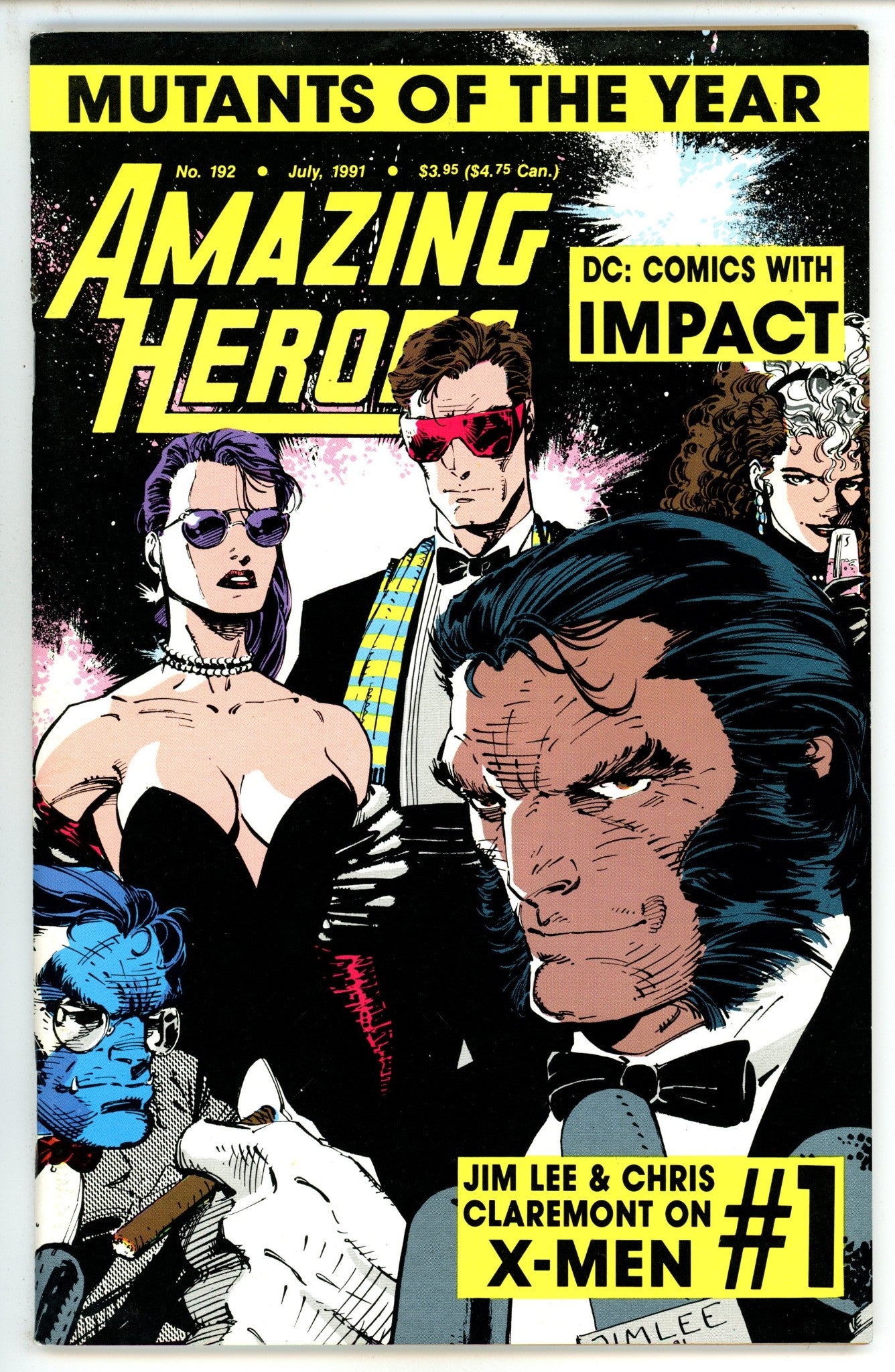 Amazing Heroes 192 VF- (7.5) (1991) 
