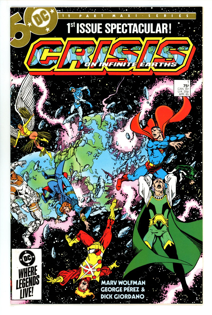 Crisis on Infinite Earths 1 VF (8.0) (1985) 