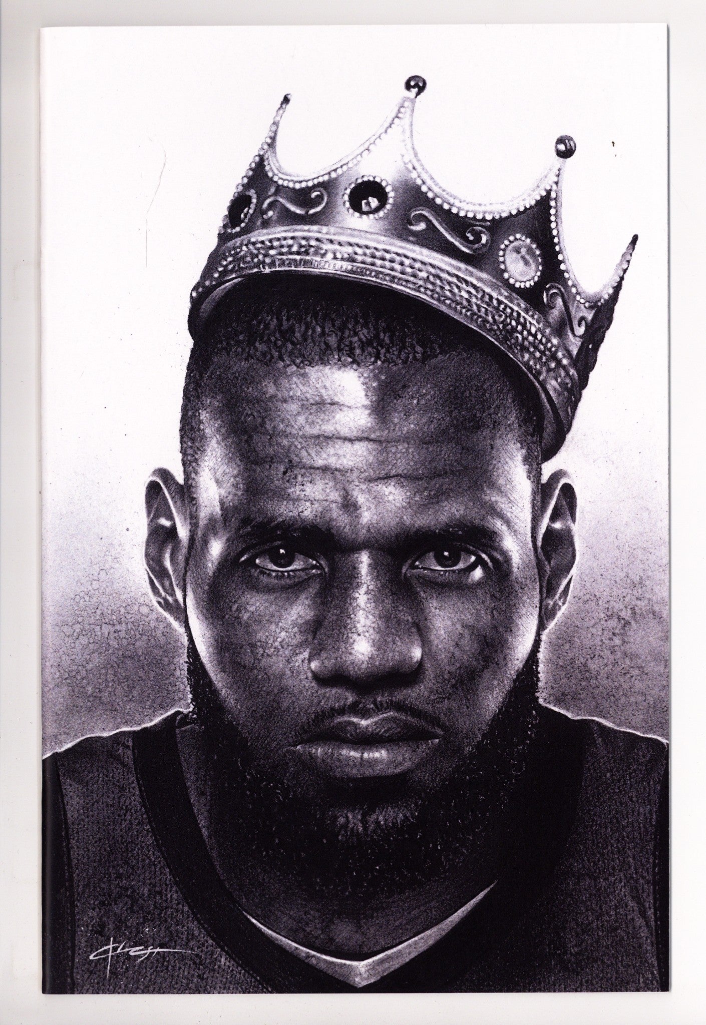 Fame: Lebron James 1 NM (9.4) (2023) Mossman Virgin Homage Exclusive Variant 