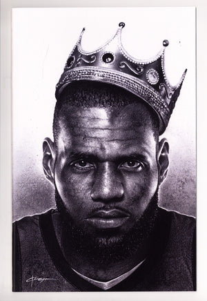 Fame: Lebron James 1 NM (9.4) (2023) Mossman Virgin Homage Exclusive Variant
