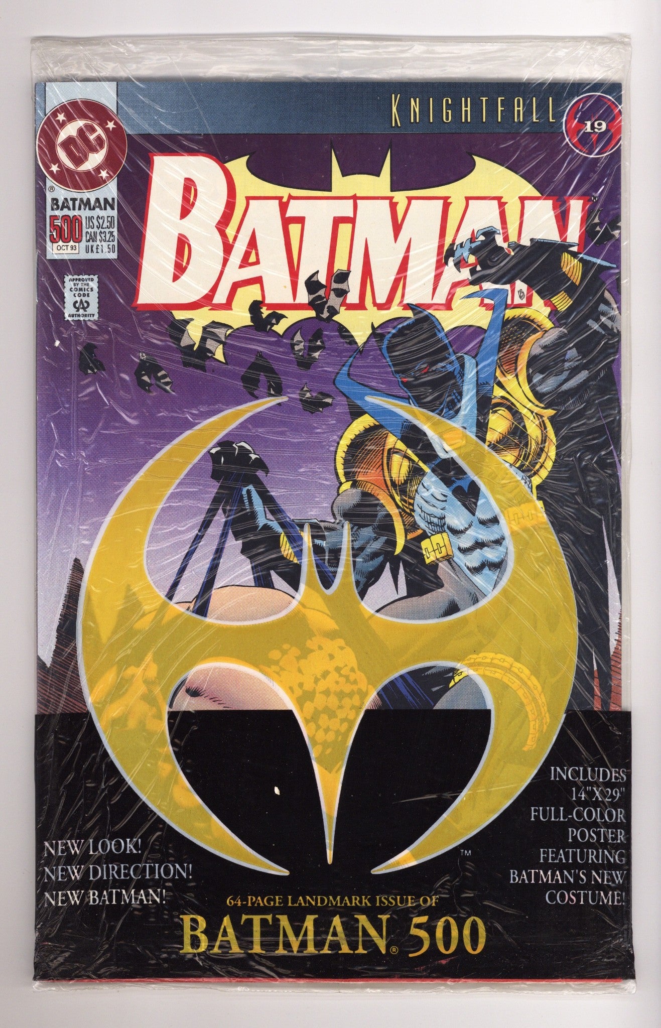Batman Vol 1 500 New, Sealed (1993) 