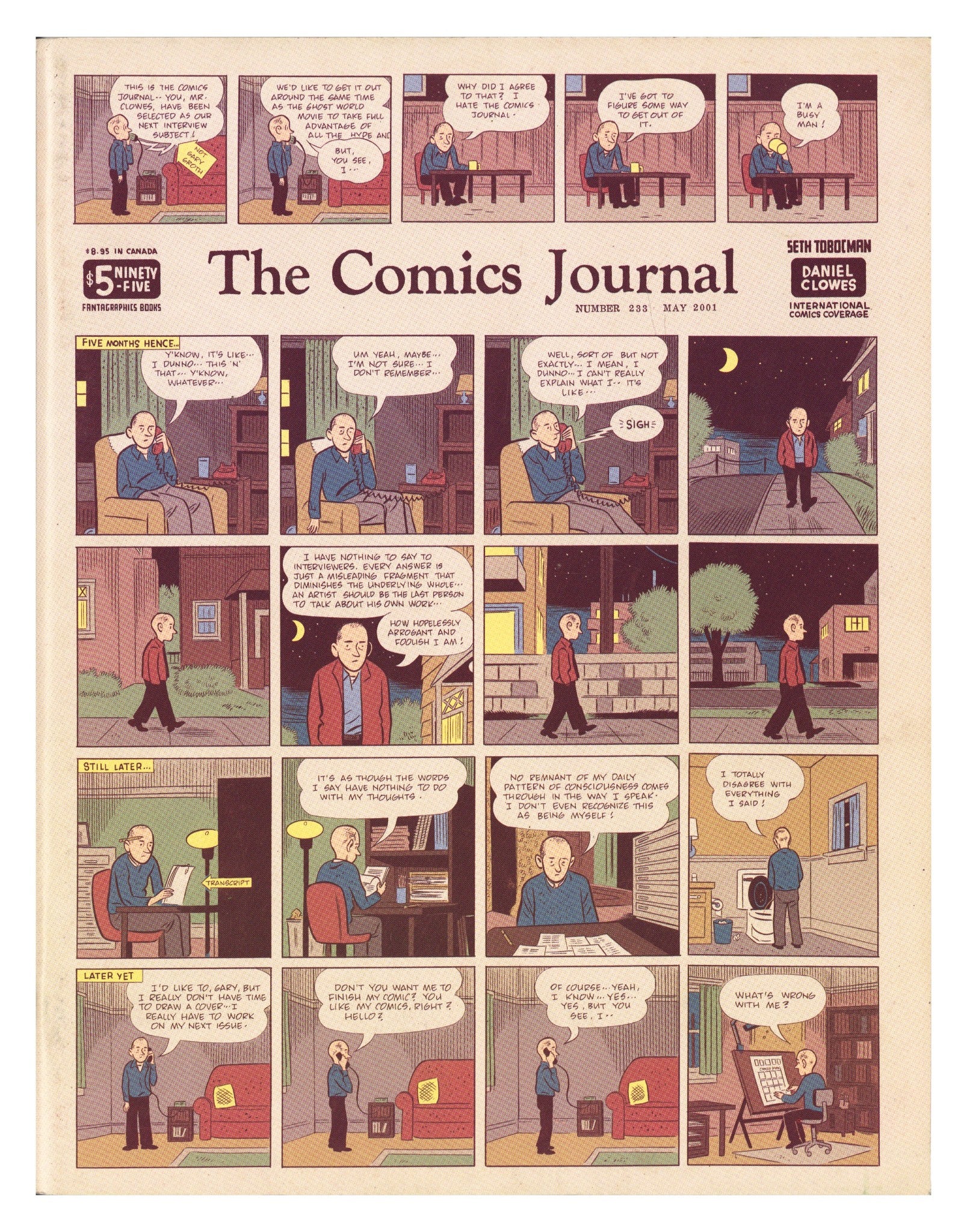 The Comics Journal 233 Mid Grade (2001) 