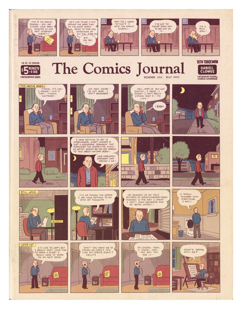 The Comics Journal 233 Mid Grade (2001) 