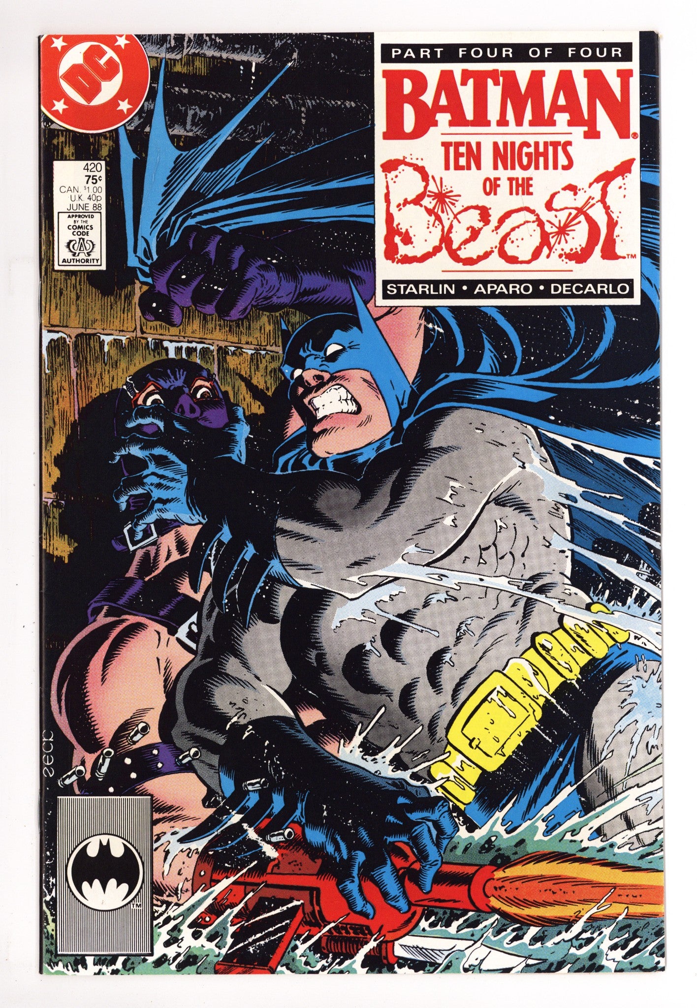 Batman Vol 1 420 VF/NM (9.0) (1988) 