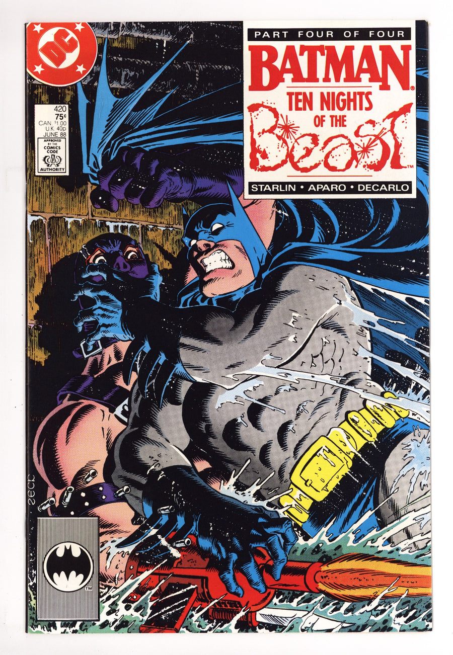 Batman Vol 1 420 VF/NM (9.0) (1988) 