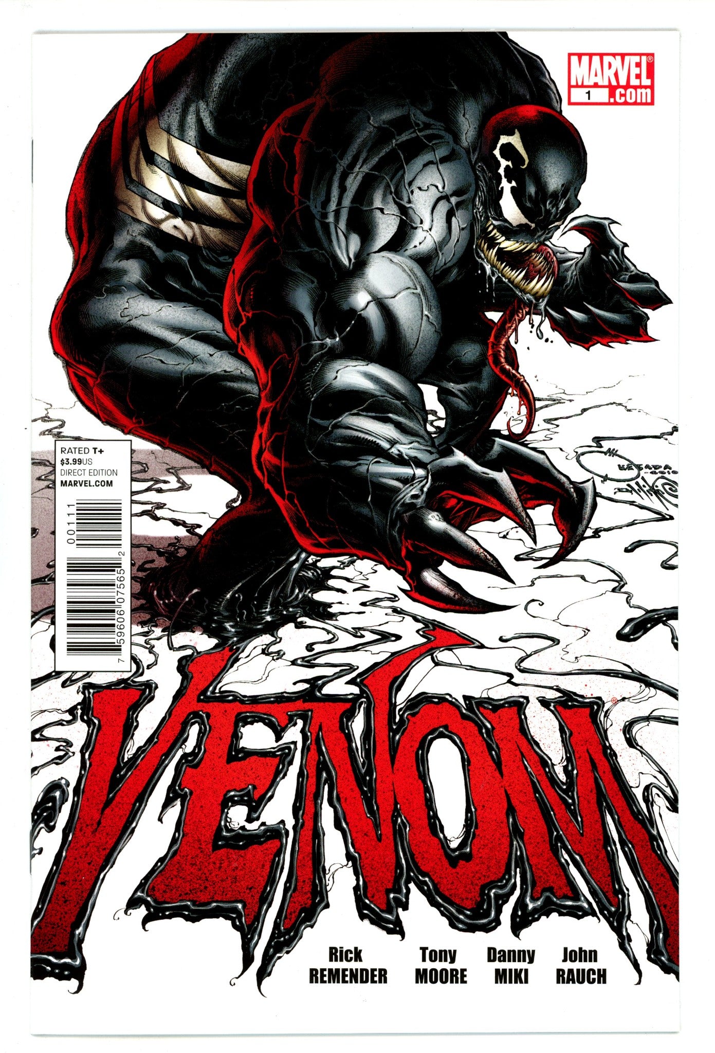 Venom Vol 2 1 NM- (9.2) (2011) 