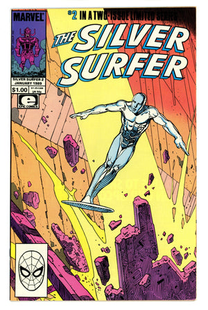 The Silver Surfer Vol 4 2 VF+ (8.5) (1989)