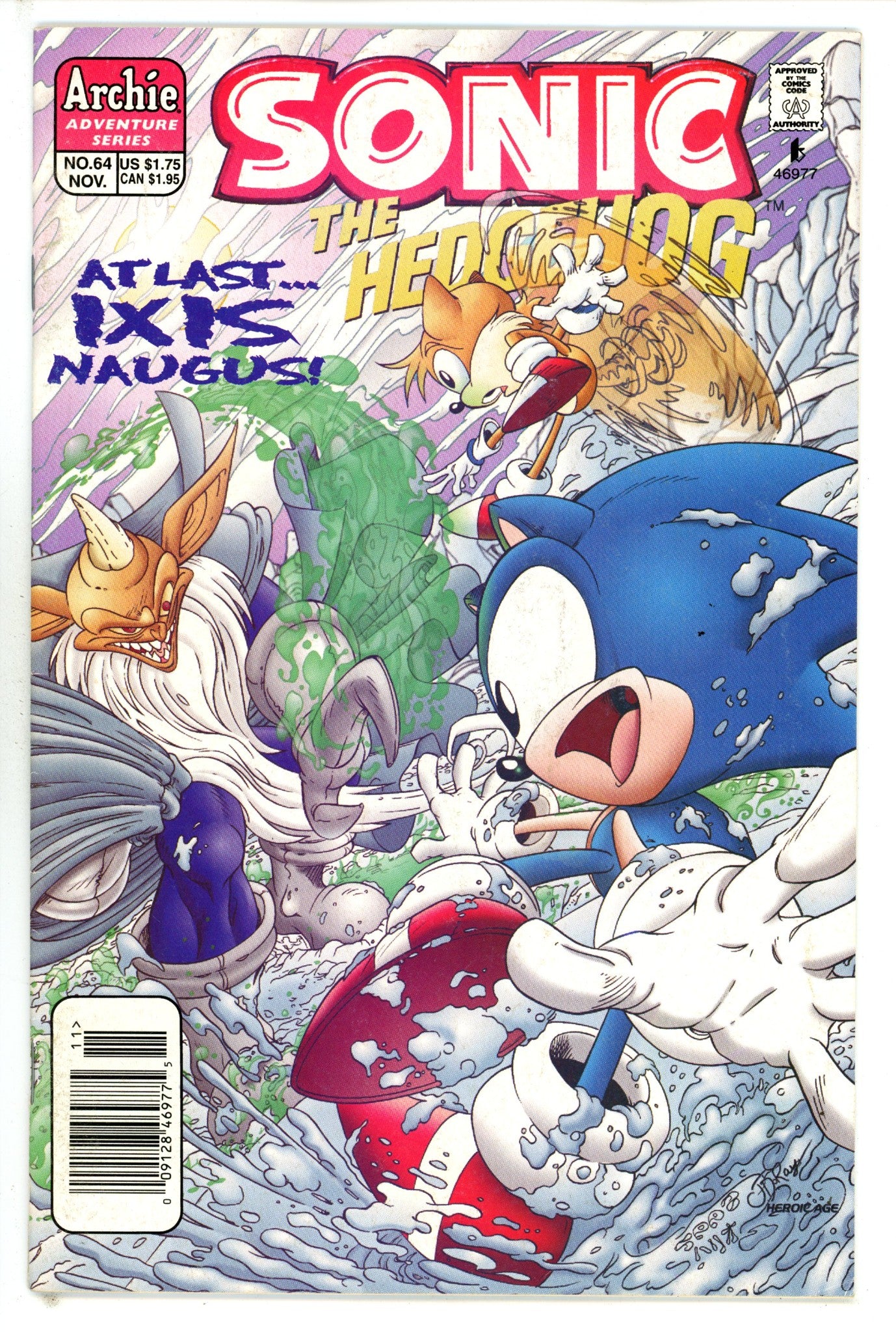 Sonic the Hedgehog Vol 2 64 Newsstand FN+ (1998)