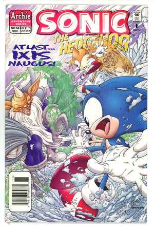 Sonic the Hedgehog Vol 2 64 Newsstand FN+ (1998)