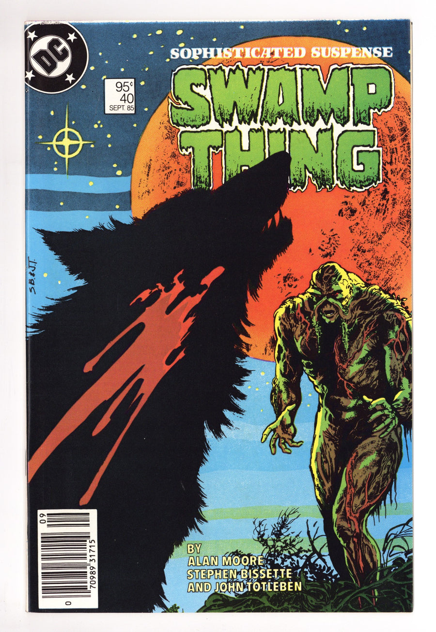 Swamp Thing Vol 2 40 NM- (9.2) (1985) Canadian Price Variant 