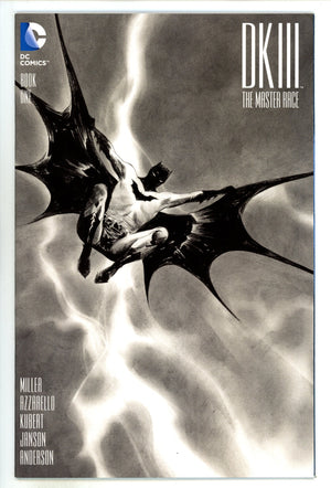 Dark Knight III: The Master Race 1 VF (8.0) (2016) Lee B&W Variant