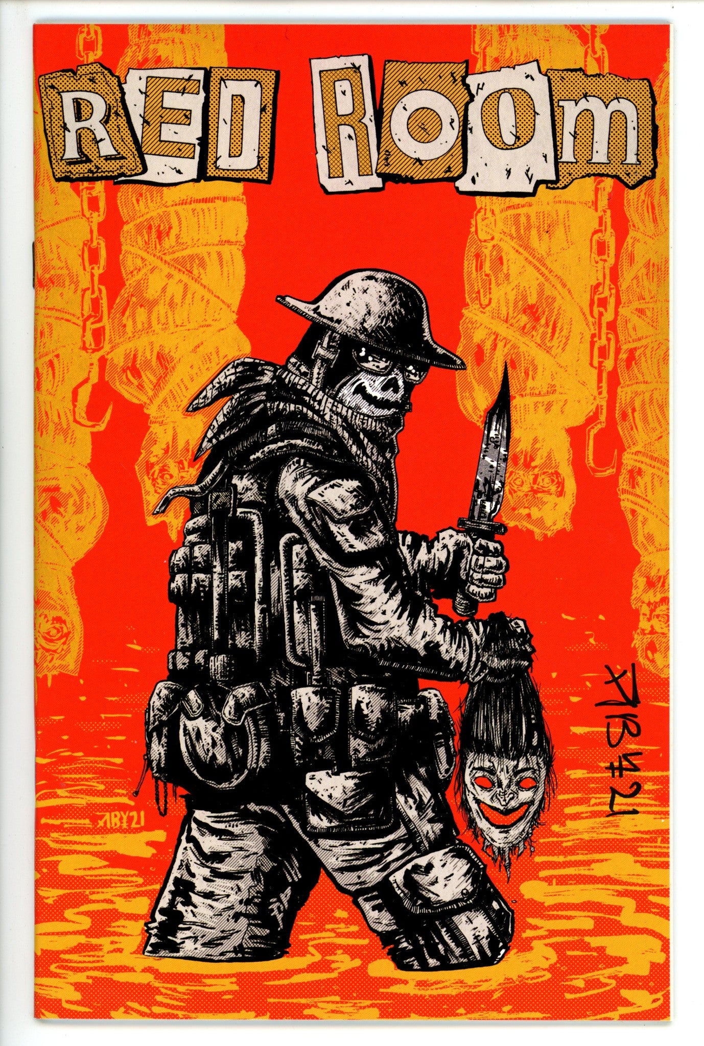 Red Room 1 Yzaguirre Exclusive Variant NM- Signed Bryce Yzaguirre (2021)