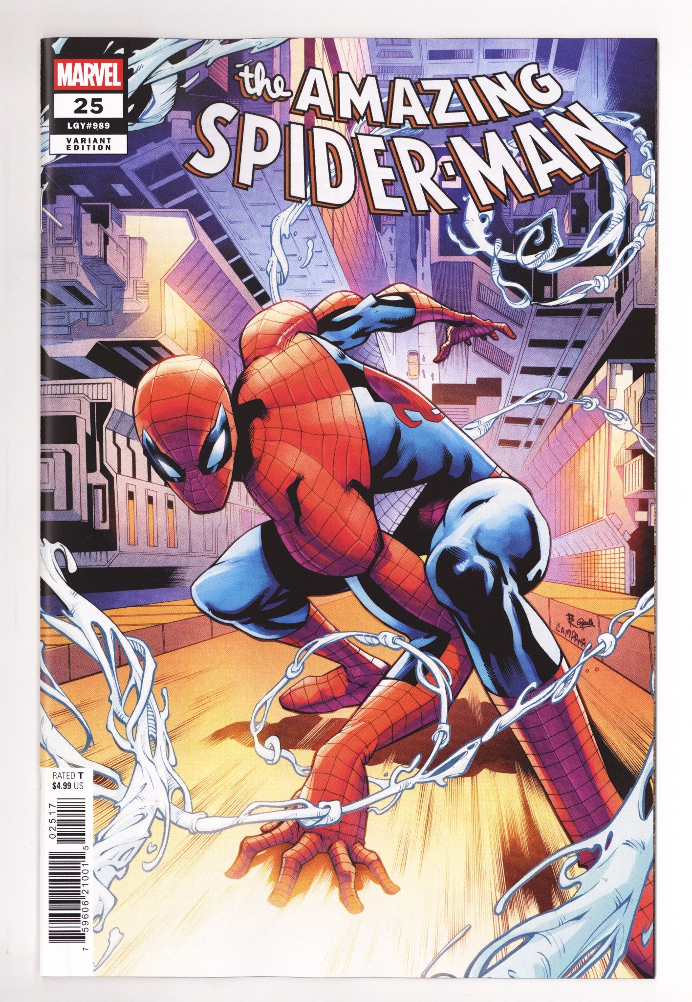 Amazing Spider-Man Vol 7 25 Campana Incentive NM- (2026)