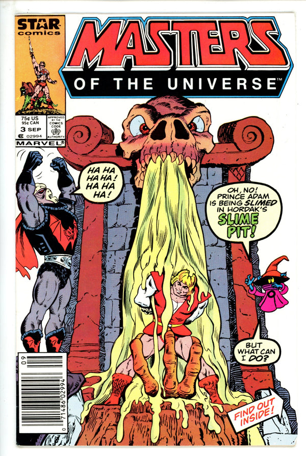 Masters of the Universe 3 FN+ (6.5) (1986) Newsstand