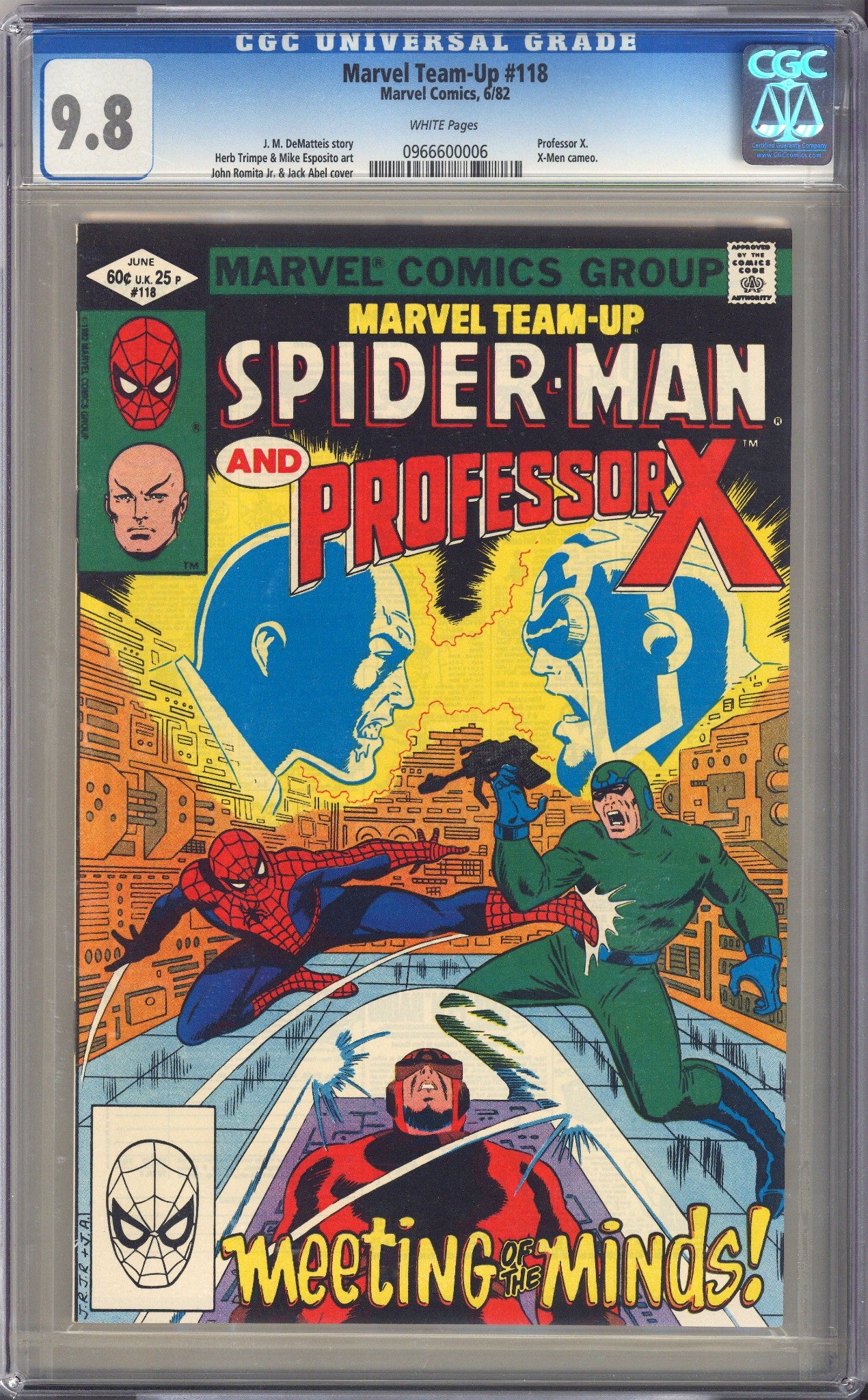 Marvel Team-Up Vol 1 118 CGC 9.8 (NM/M) (1982) 