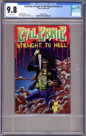 Evil Ernie Straight to Hell Ashcan Preview 1 CGC 9.8 (NM/M) (1995)