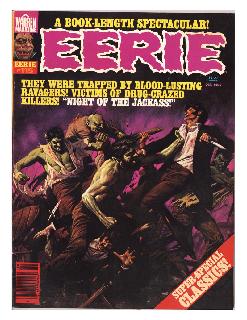 Eerie 115 Low Grade (1980) Canadian Price Variant 