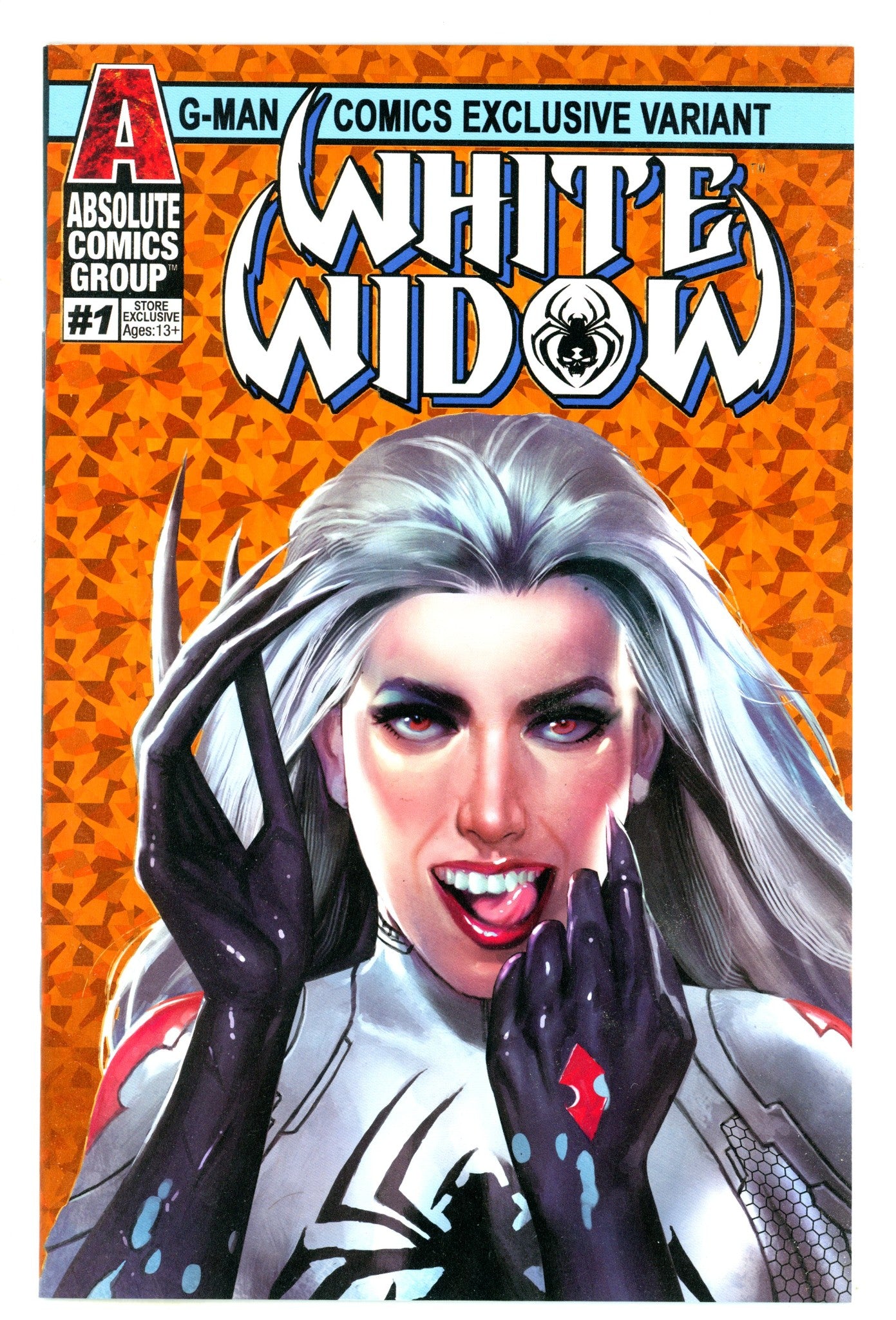 White Widow 1 VF- (7.5) 2nd Print (2018) Homage Exclusive Variant 