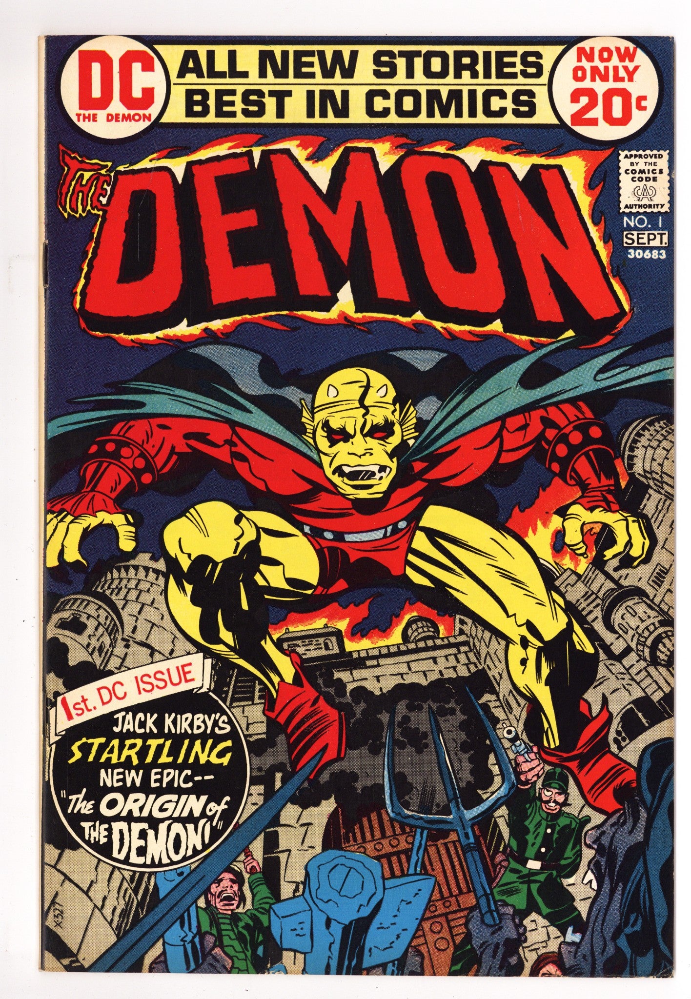 The Demon Vol 1 1 VF/NM (9.0) (1972) 