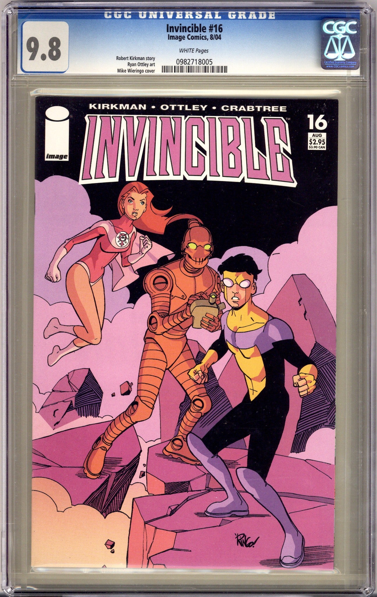 Invincible   16 CGC 9.8 (NM/M)   (2004)        
