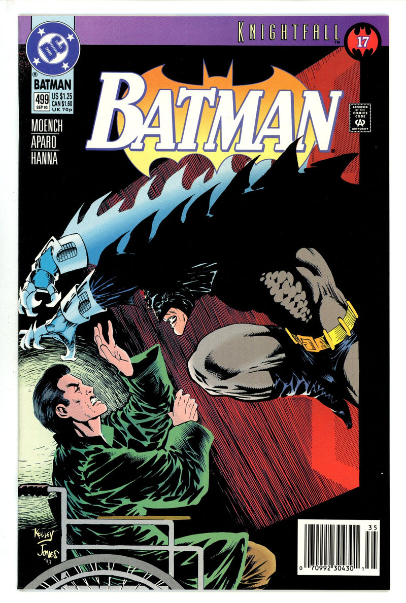 Batman Vol 1 499 Newsstand NM- (1993)