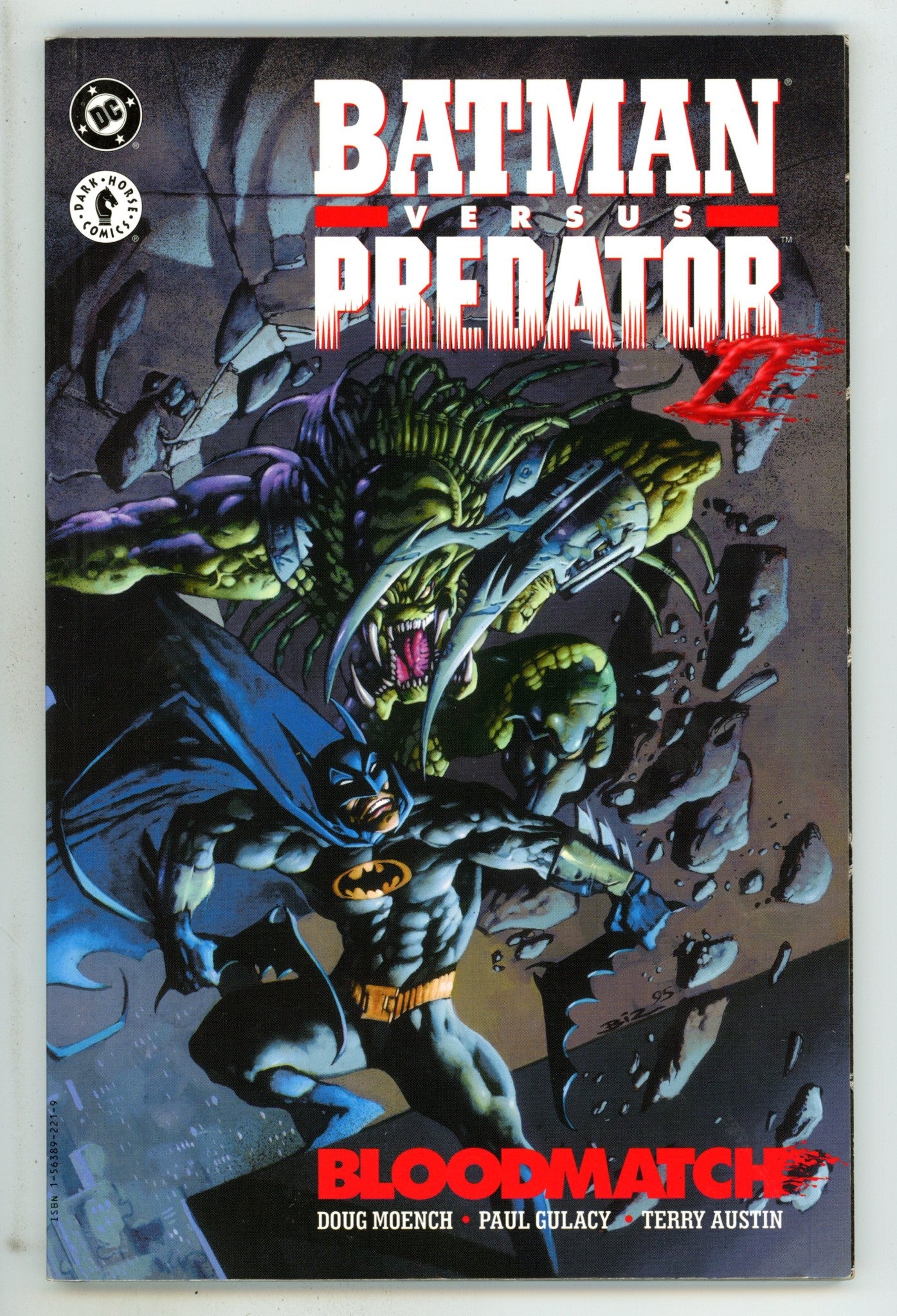 Batman versus Predator II: Bloodmatch TPB Low Grade (1995) 