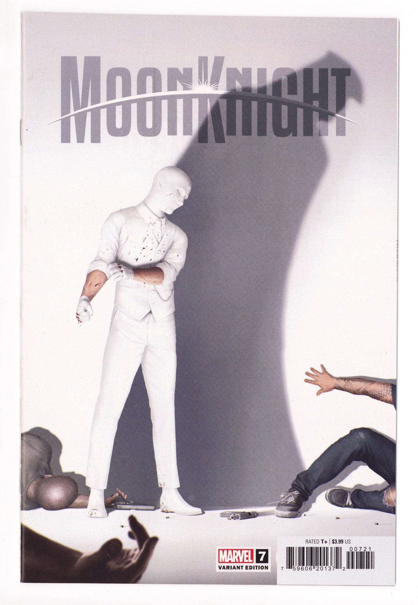 Moon Knight Vol 9 7 High Grade (2022) Rahzzah Variant 