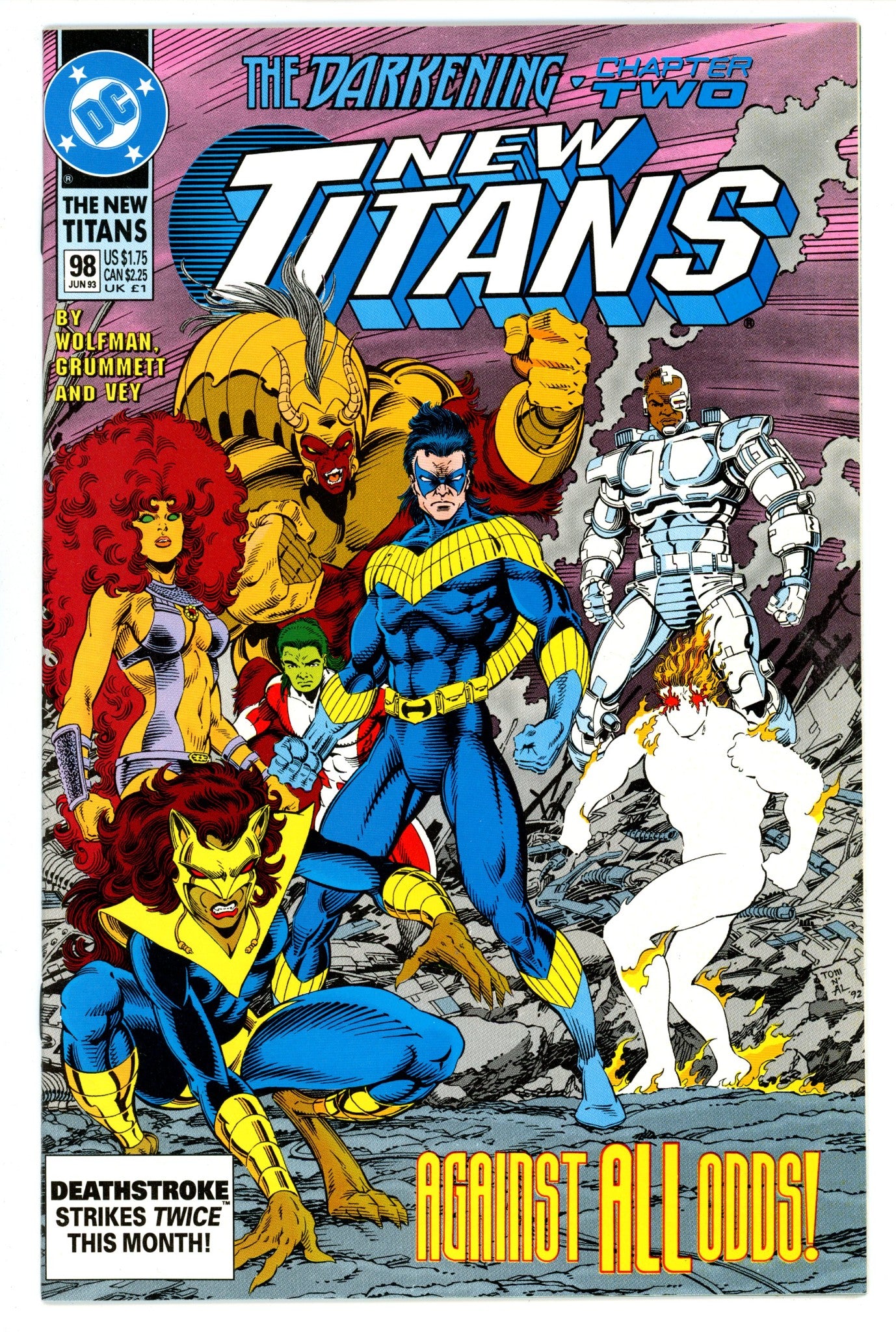 The New Titans 98 High Grade (1993) 