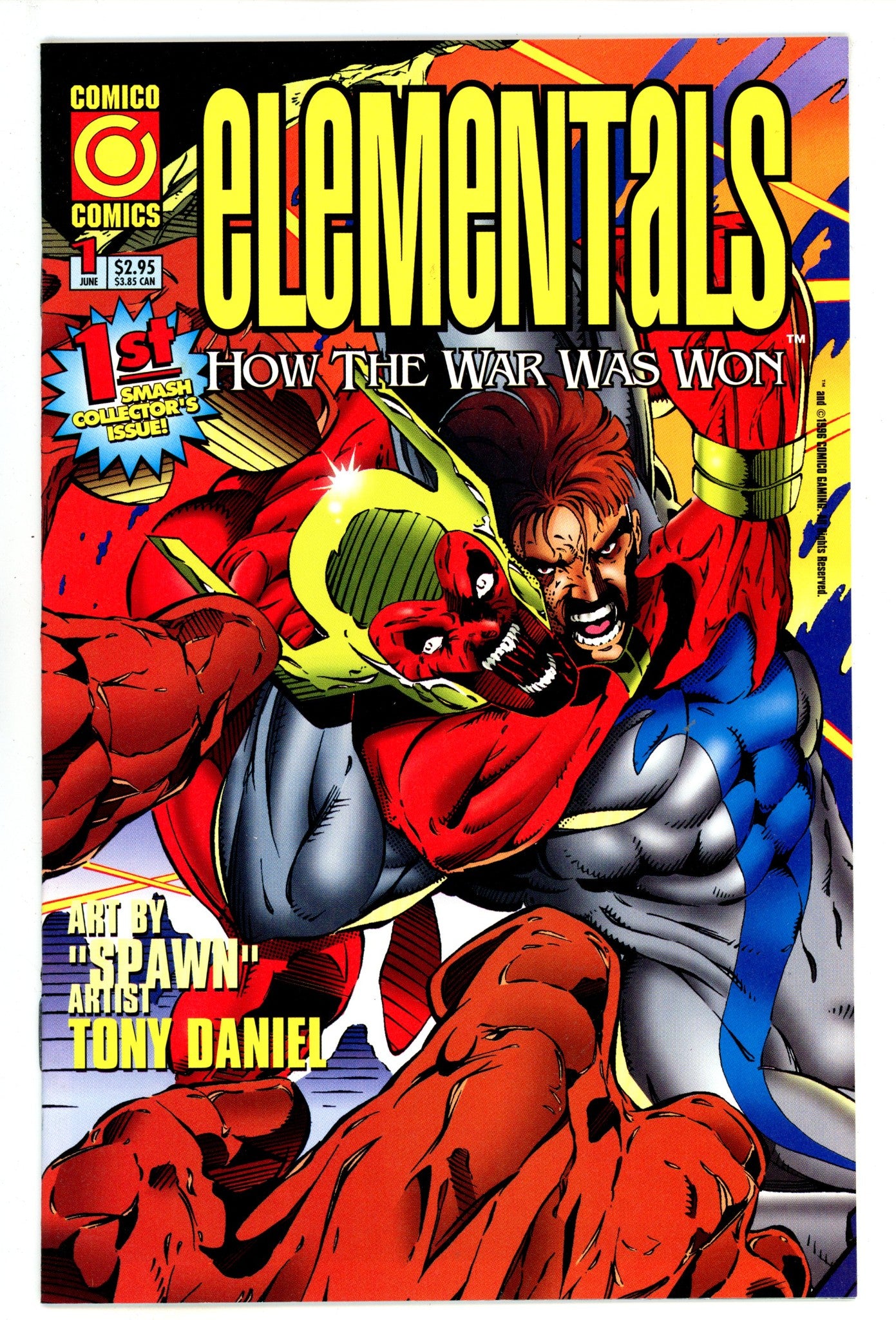 Elementals: How the War Was Won 1 High Grade (1996) 