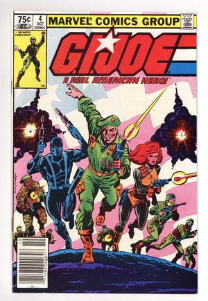 G.I. Joe, A Real American Hero 4 NM- (9.2) (1982) Canadian Price Variant