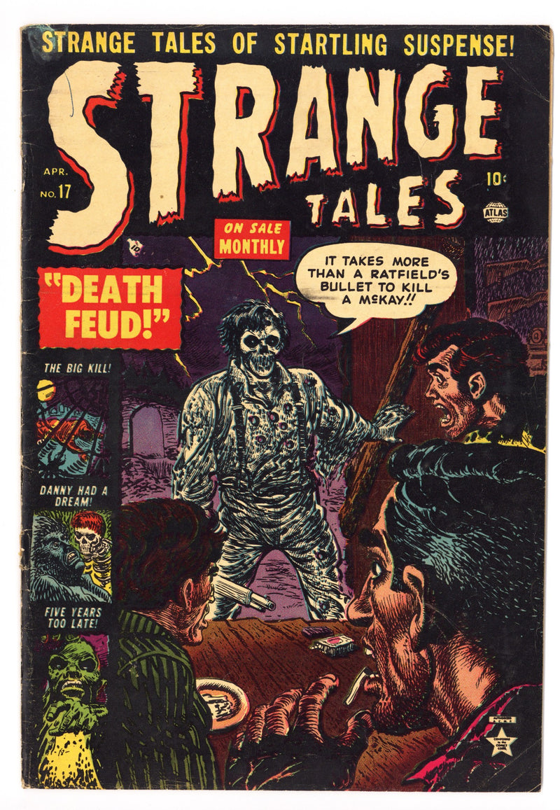 Strange Tales Vol 1 17 VG (4.0) (1953) 