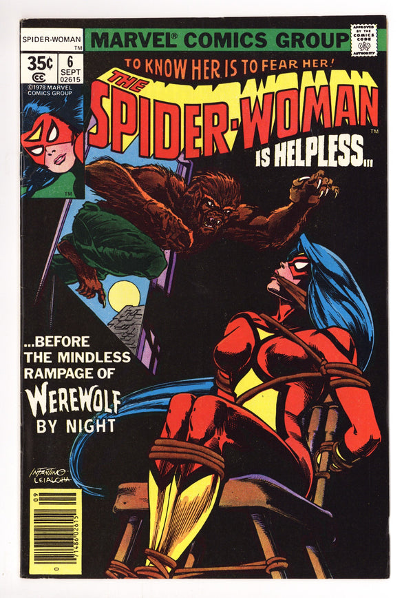 Spider-Woman Vol 1 6 VF (8.0) (1978)