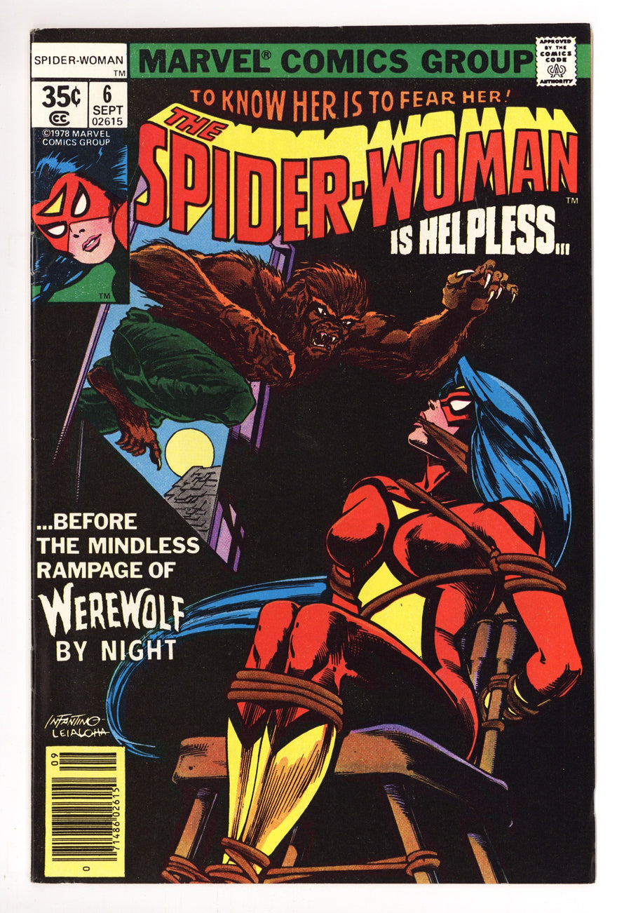 Spider-Woman Vol 1 6 VF (8.0) (1978) 