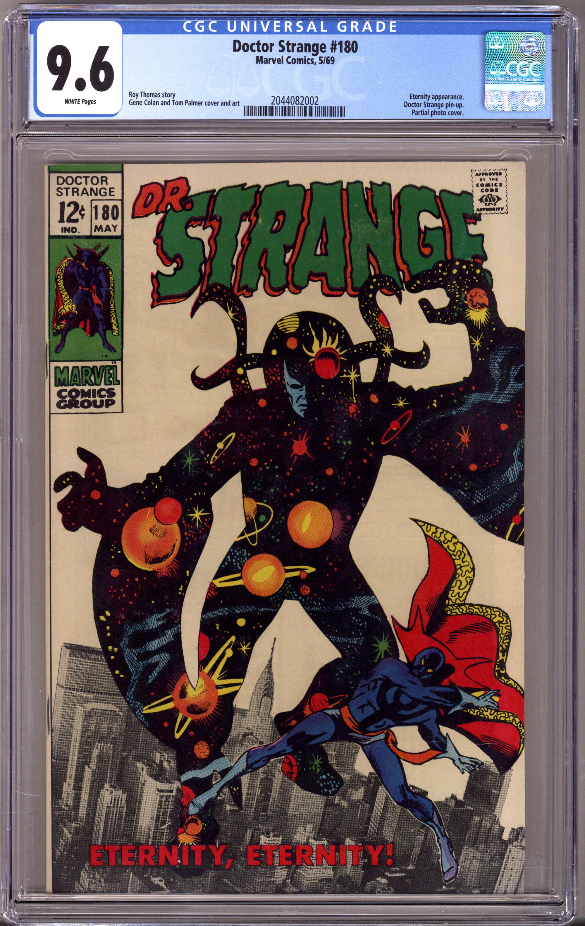 Doctor Strange Vol 1 180 CGC 9.6 (NM+) (1969) 