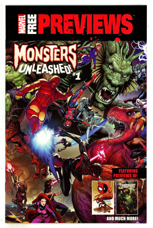 Marvel Previews Monster Unleashed 1 High Grade (2017)