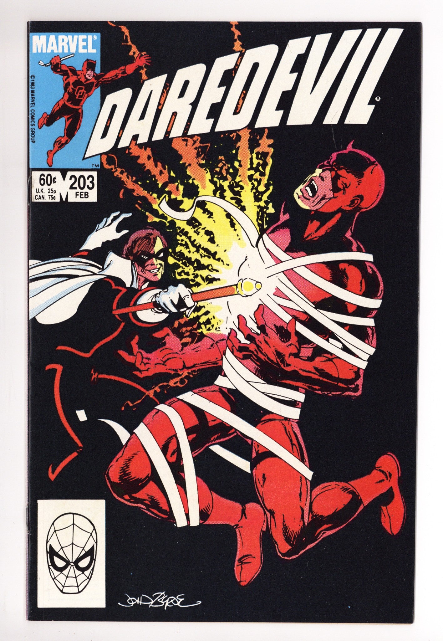 Daredevil Vol 1 203 Mid Grade (1984) 